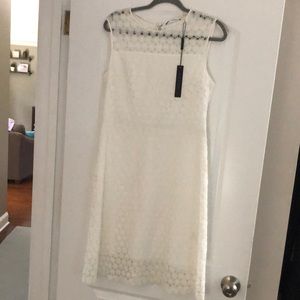 Elie Tahari Dress in off white